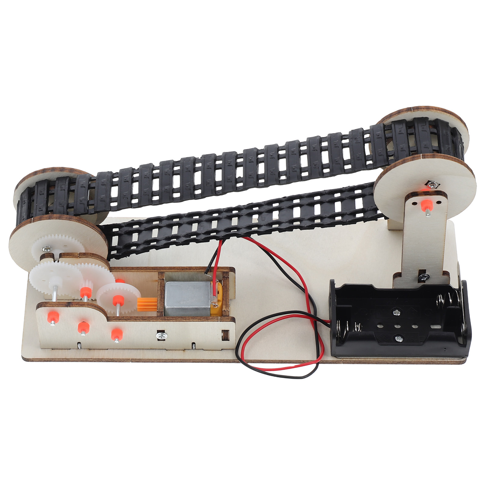 Science Project - 1Set Electric Conveyor Belt DIY Engineering