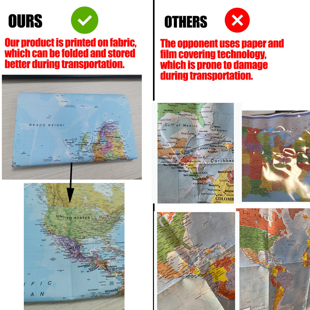 English World Map Poster Class - đánh giá và giá Star Map Poster
