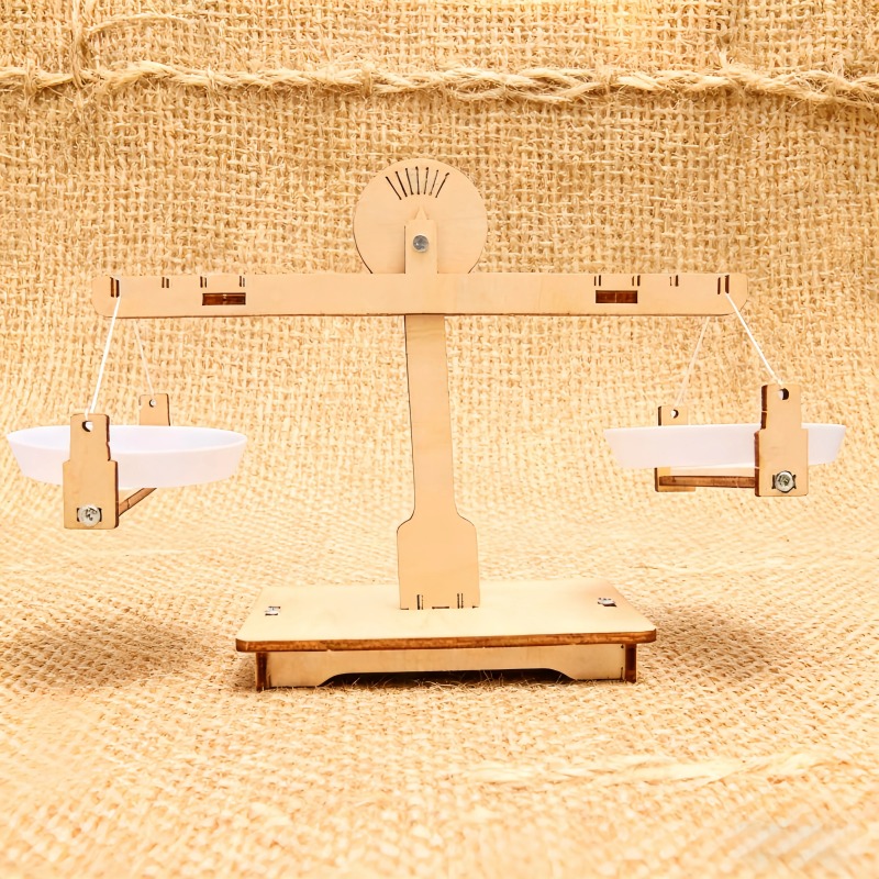 Wooden DIY Balance Scales Asse - đánh giá và giá Science Project Physics