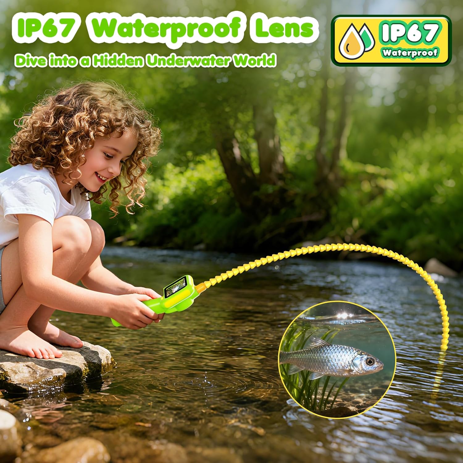 Endoscope for Kids, Borescope  - đánh giá và giá Science Toys