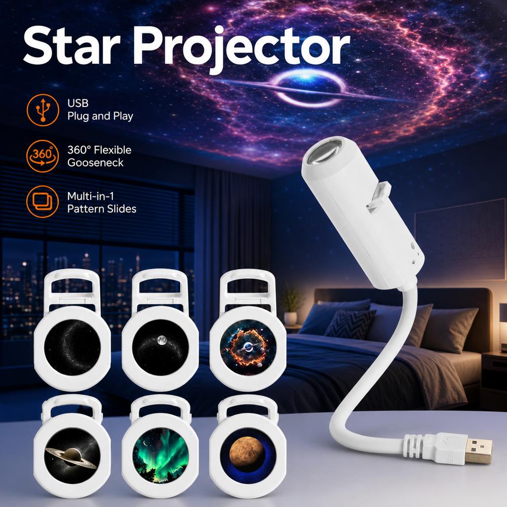 Multi-in-1 New USB Galaxy Star - đánh giá và giá Planetarium Projector Home