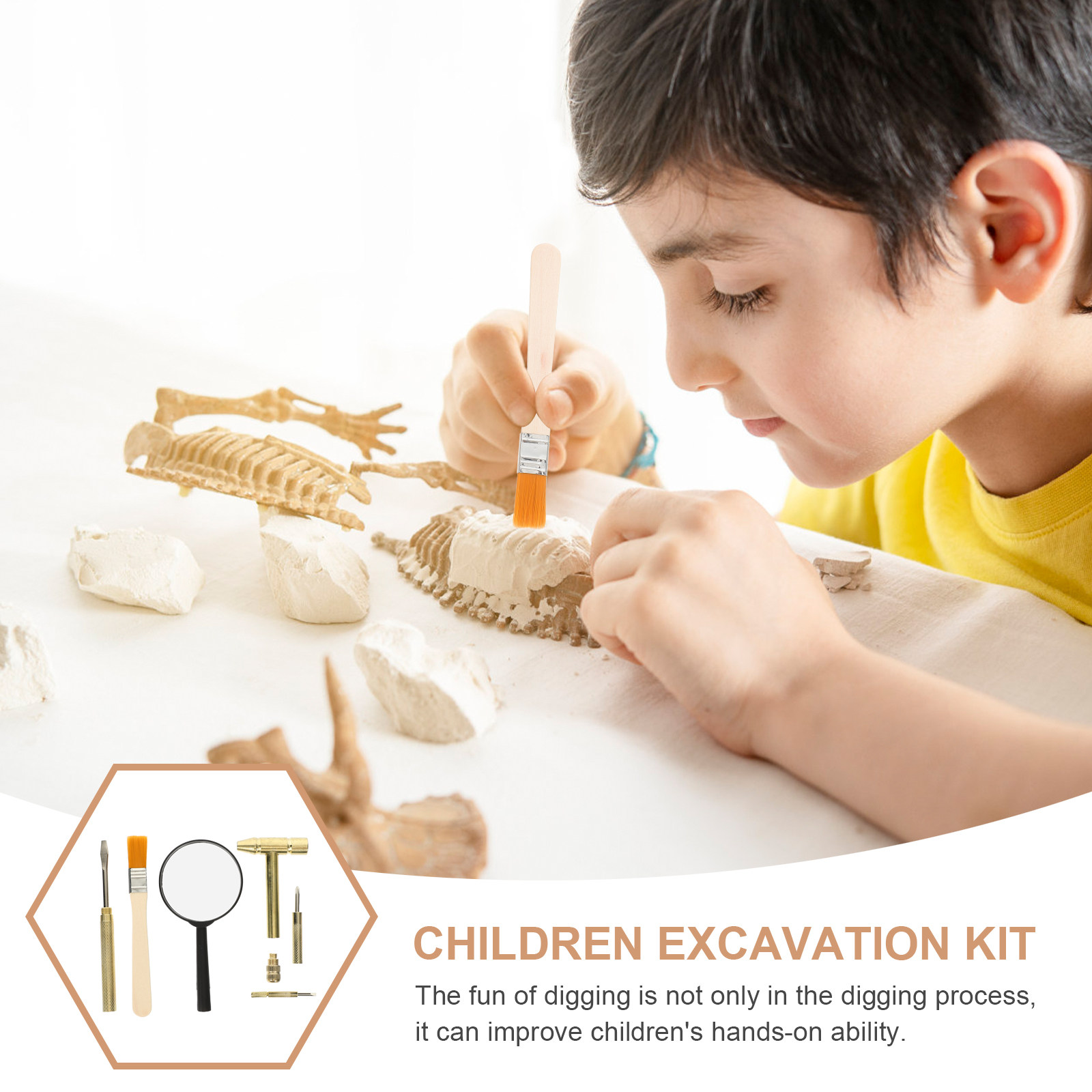 1Set Kid Excavation Tool Set S - đánh giá và giá Science Toys
